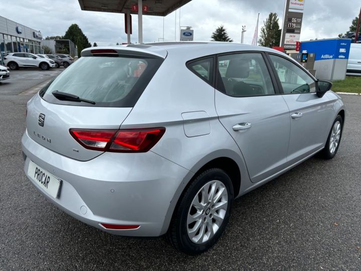 Seat Leon 2.0 TDI 150ch FAP Style Start&Stop Gris - 4