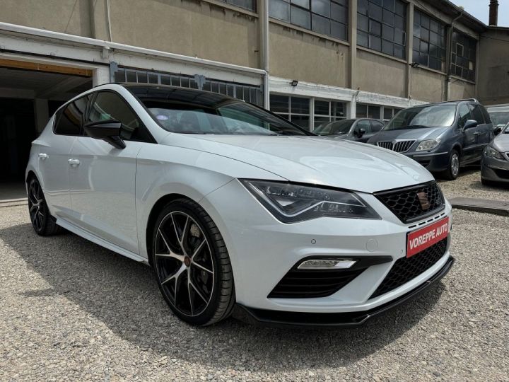 Seat Leon 2.0 TSI 290CH CUPRA DSG7PACK PERF / BAQUET / CRITAIR 1 / FINANCEMENT / Blanc - 3