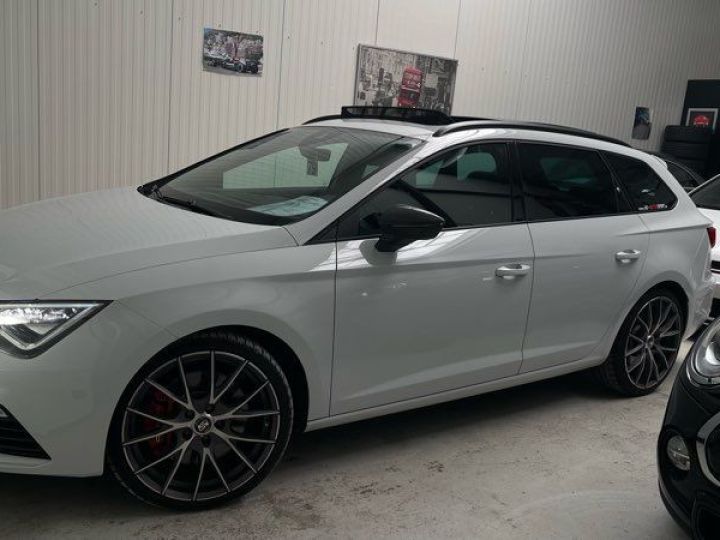 Seat Leon cupra 300cv 2.0 TSI DSG Break toit panoramique Blanc - 2