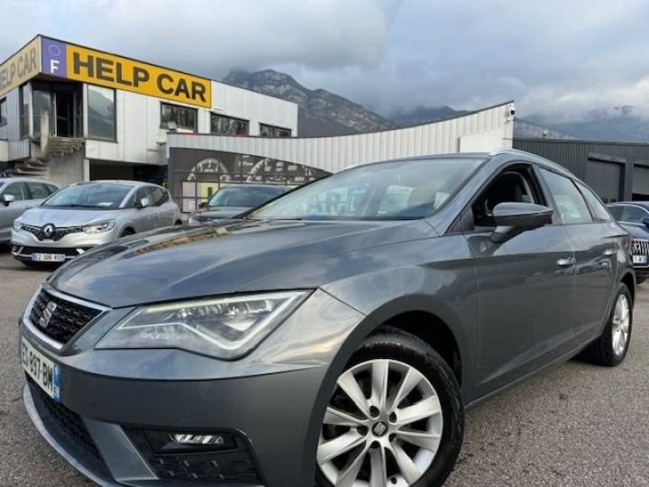 Seat Leon ST 1.6 TDI 115CH FAP STYLE Gris C - 1