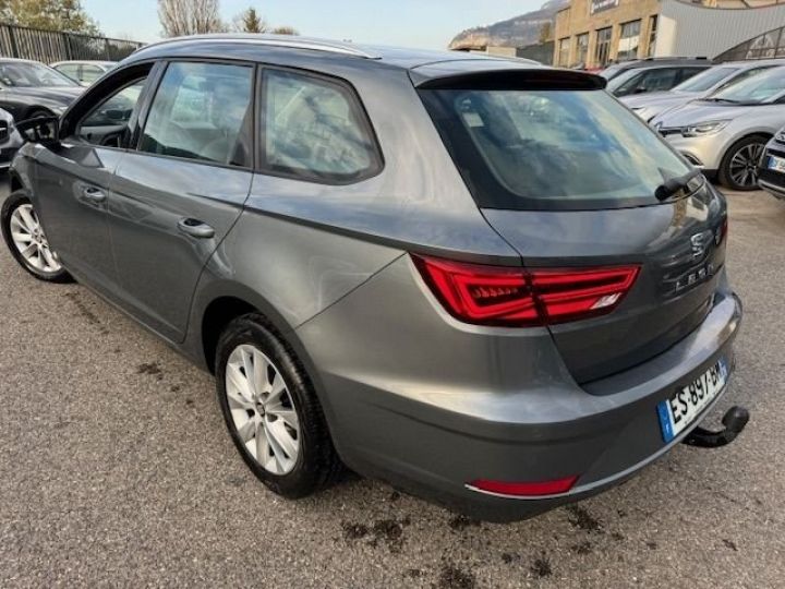 Seat Leon ST 1.6 TDI 115CH FAP STYLE Gris C - 2