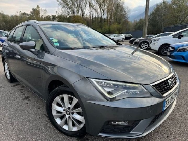 Seat Leon ST 1.6 TDI 115CH FAP STYLE Gris C - 5