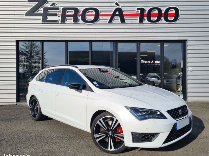 Seat Leon ST Cupra 2.0 TFSi 290 cv Boîte auto Blanc - 1