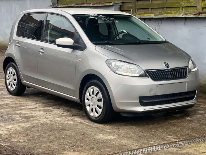 Skoda Citigo 1.0i GreenTec Ambition 5 porte (Airco) Gris Métallisé - 1