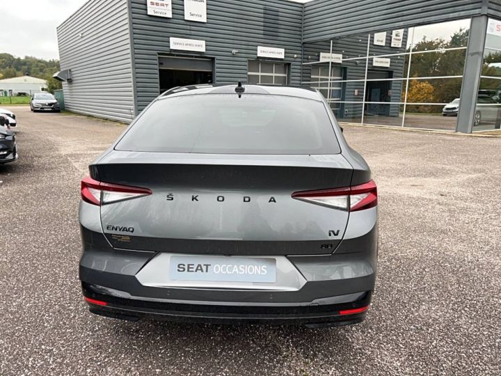 Skoda Enyaq COUPE Coupé iV 80 Gris - 4