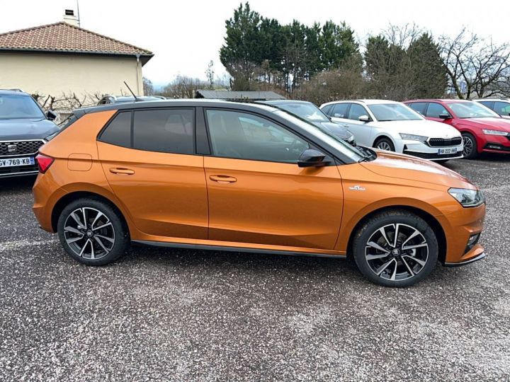 Skoda Fabia 1.0 TSI 116 ch EVO 2 DSG7 Monte-Carlo Orange - 3