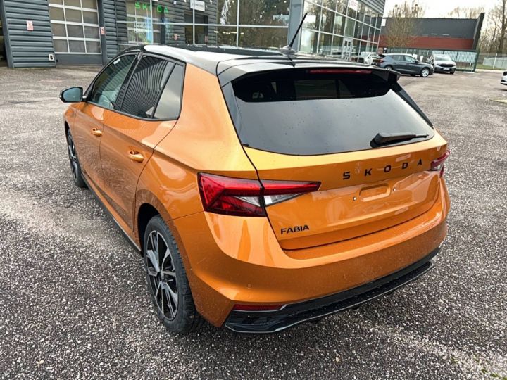 Skoda Fabia 1.0 TSI 116 ch EVO 2 DSG7 Monte-Carlo Orange - 13