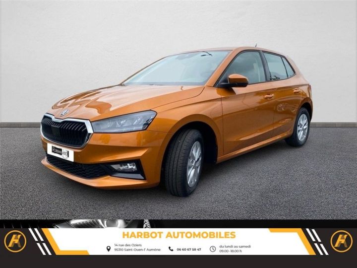 Skoda Fabia 1.0 tsi 116 ch evo 2 dsg7 selection ORANGE PHOENIX - 1