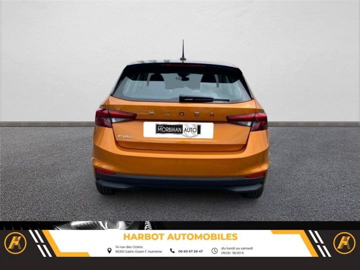 Skoda Fabia 1.0 tsi 116 ch evo 2 dsg7 selection ORANGE PHOENIX - 5