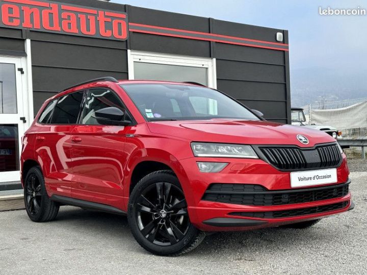 Skoda Karoq 1.5 TSI ACT 150CH SPORTLINE DSG 150 - Rouge - 4