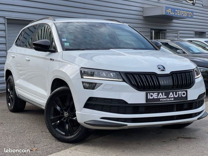 Skoda Karoq 1.5 TSI ACT 150ch Sportline DSG Blanc - 1