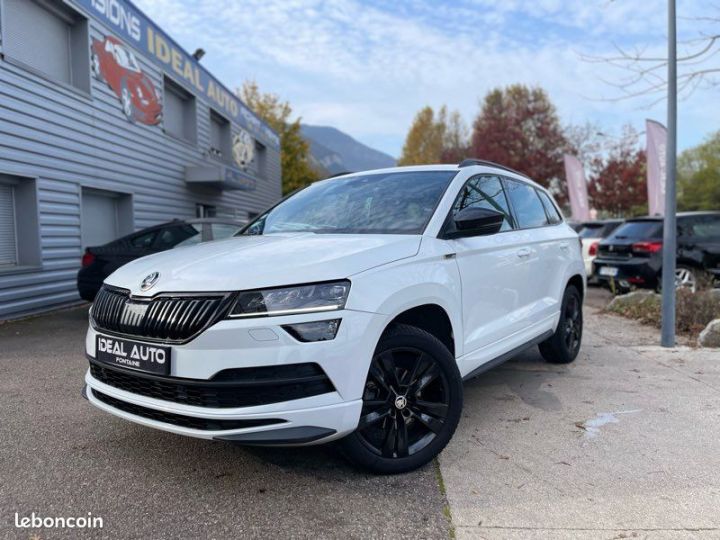 Skoda Karoq 1.5 TSI ACT 150ch Sportline DSG Blanc - 2