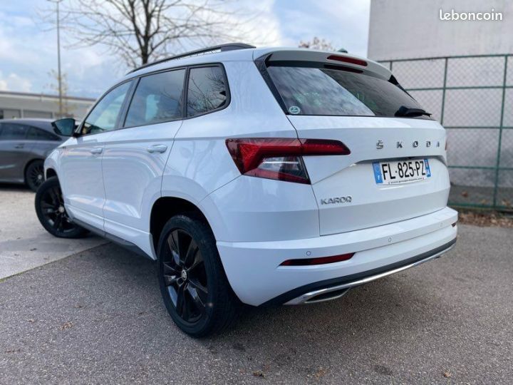 Skoda Karoq 1.5 TSI ACT 150ch Sportline DSG Blanc - 3