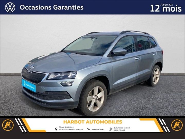 Skoda Karoq 2.0 tdi 116 ch scr business Gris foncé - 1