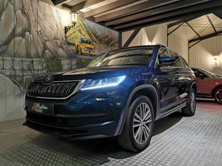 Skoda Kodiaq 2.0 TDI 190 CV LAURIN & KLEMENT 4X4 DSG 7PL Bleu - 2