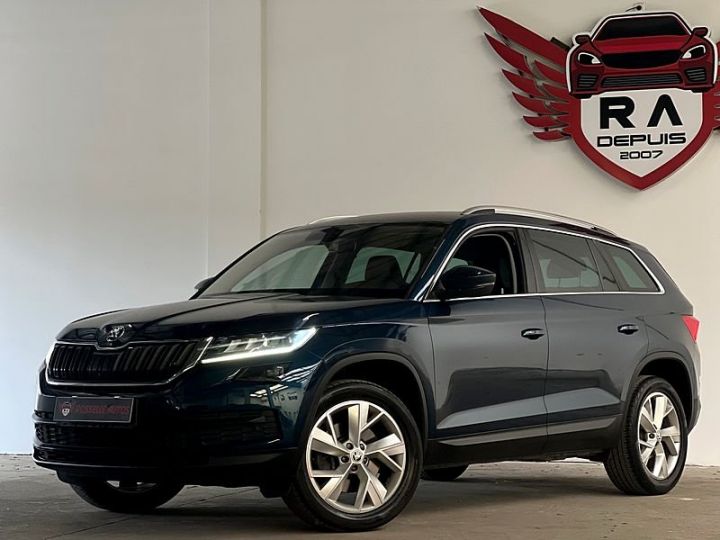 Skoda Kodiaq STYLE à partir de 188 €/mois 2.0 TSI 179CH 4x4 DSG Bleu Métallisé - 2