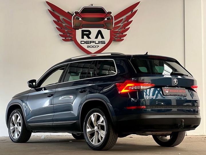 Skoda Kodiaq STYLE à partir de 188 €/mois 2.0 TSI 179CH 4x4 DSG Bleu Métallisé - 3