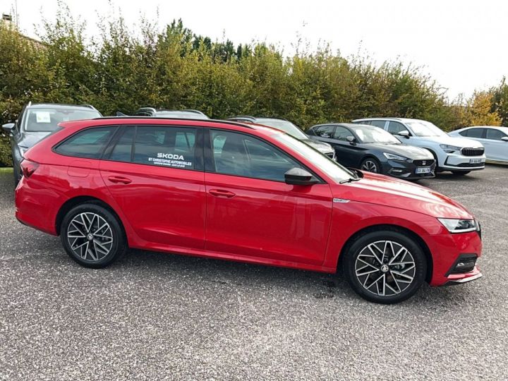 Skoda Octavia Combi 1.4 TSI PHEV iV 204 ch DSG6e Sportline Rouge - 3