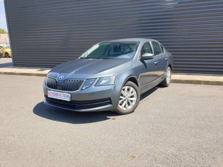 Skoda Octavia III PHASE 2 1.6 TDI 116 ACTIVE Gris Anthracite Métallisé Occasion - 1