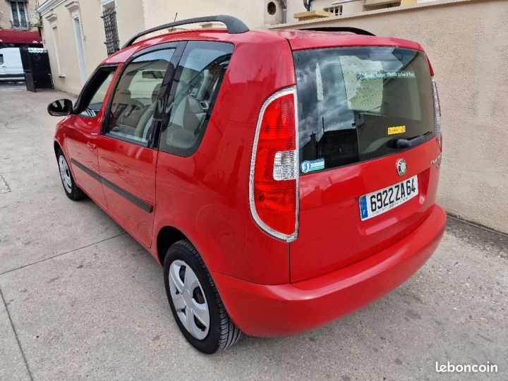 Skoda Roomster 1.4 tdi 80ch entretien a jour garantie 6-mois Rouge - 3