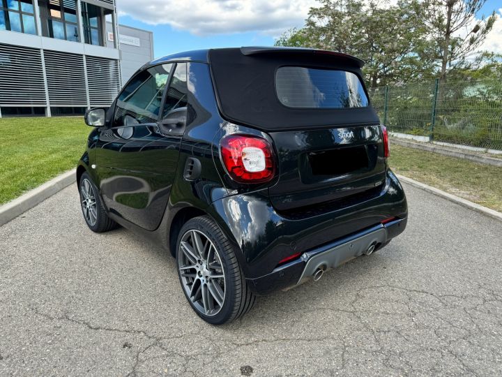 Smart Brabus Smart Fortwo 1.0 L 109 Ch Brabus Xclusive Cabriolet Noir Métallisé - 7