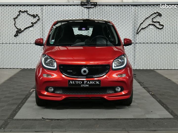 Smart Forfour Tres  109ch bva brabus xclusive toit panoramique gps cuir hifi jbl camera de recul clim auto faible kilometrage Rouge - 2