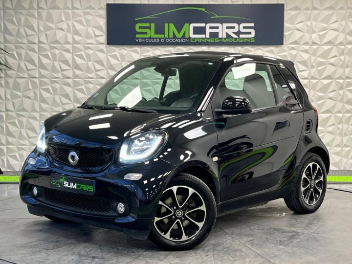 Smart Fortwo Cabriolet 0.9 TURBO BASIS PASSION NOIR - 1