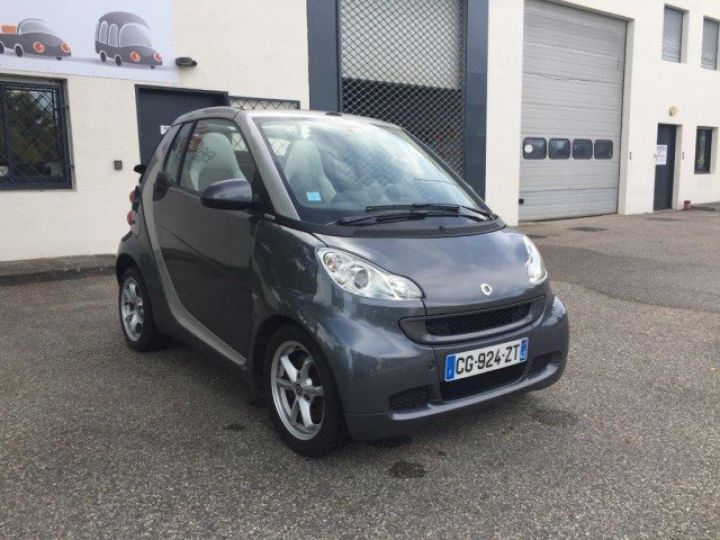 Smart Fortwo CABRIOLET 1.0 71 CV MHD PASSION 2P SOFTOUCH     Essence BI TON GRIS - 1