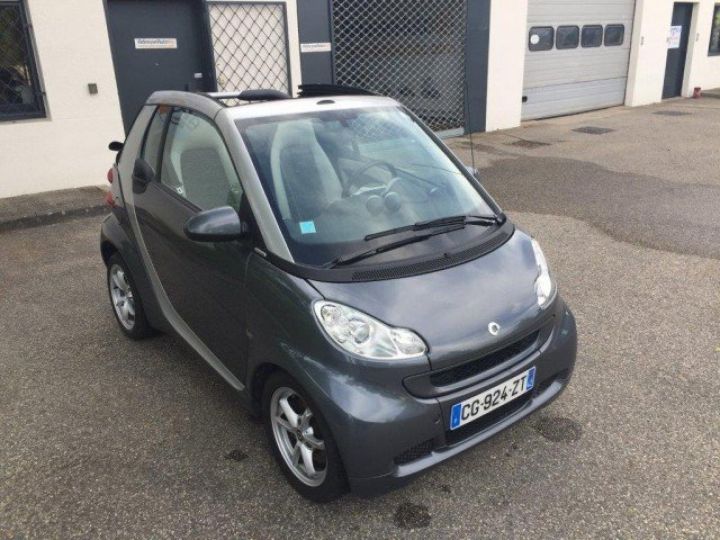 Smart Fortwo CABRIOLET 1.0 71 CV MHD PASSION 2P SOFTOUCH     Essence BI TON GRIS - 2