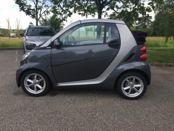 Smart Fortwo CABRIOLET 1.0 71 CV MHD PASSION 2P SOFTOUCH     Essence BI TON GRIS - 5