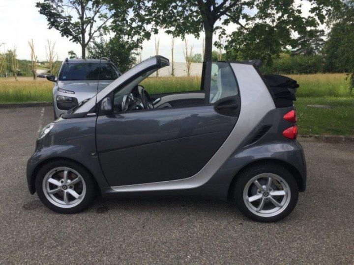 Smart Fortwo CABRIOLET 1.0 71 CV MHD PASSION 2P SOFTOUCH     Essence BI TON GRIS - 6