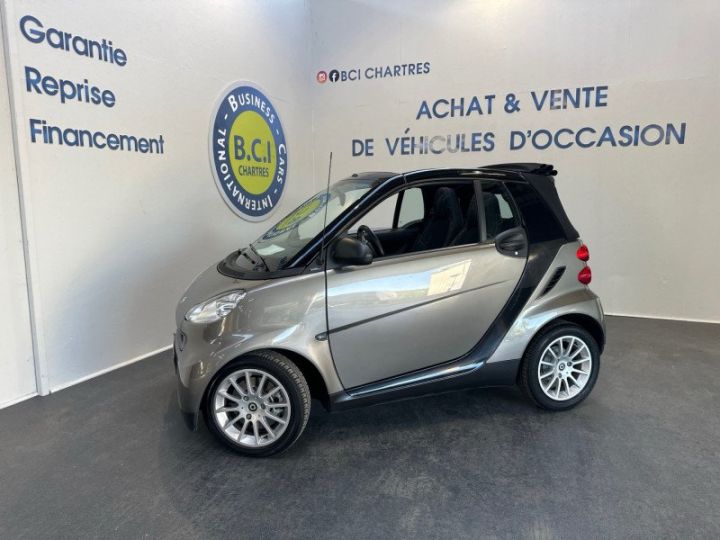 Smart Fortwo CABRIOLET 71CH MHD PASSION SOFTOUCH Gris Fonce - 1