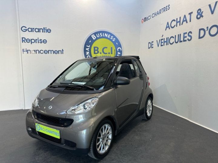 Smart Fortwo CABRIOLET 71CH MHD PASSION SOFTOUCH Gris Fonce - 2