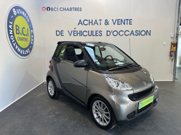 Smart Fortwo CABRIOLET 71CH MHD PASSION SOFTOUCH Gris Fonce - 3