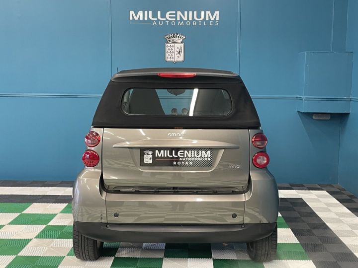 Smart Fortwo CABRIOLET 71CH MHD PASSION SOFTOUCH Gris C - 4