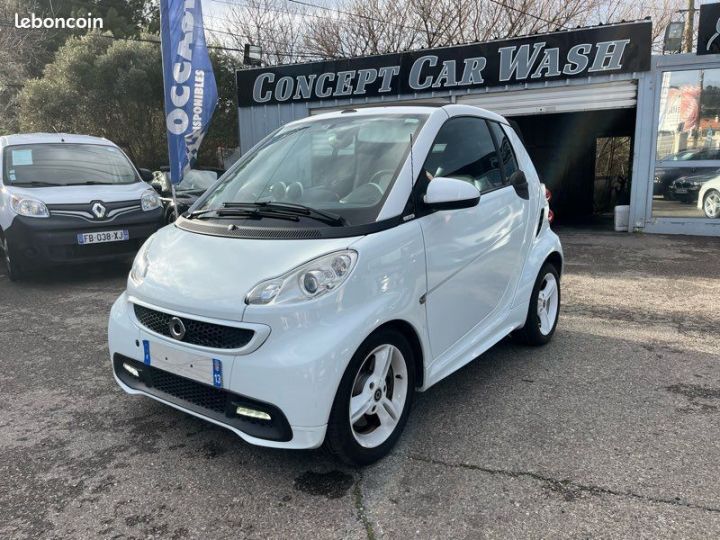 Smart Fortwo cabriolet 71cv Blanc Occasion - 2