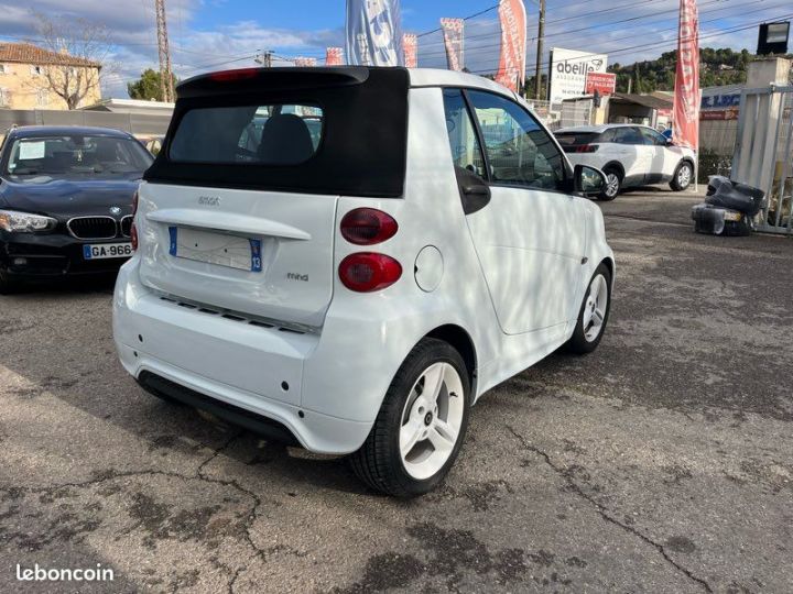 Smart Fortwo cabriolet 71cv Blanc Occasion - 4