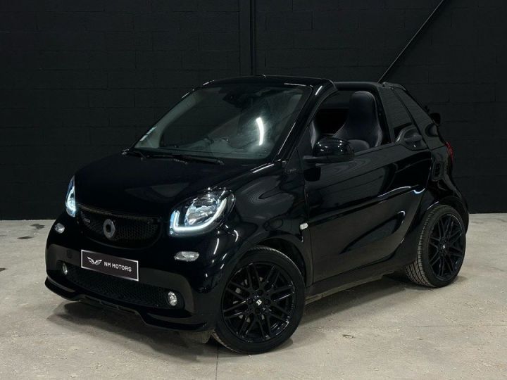 Smart Fortwo Cabriolet Brabus 109 CV - Garantie Noir Métallisé - 1