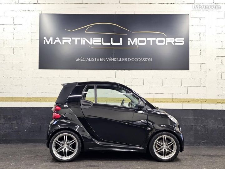 Smart Fortwo Cabriolet II 102ch Turbo Brabus Softouch Noir - 5