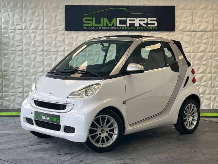 Smart Fortwo Cabriolet II 84ch Turbo Passion Softouch GRIS - 1