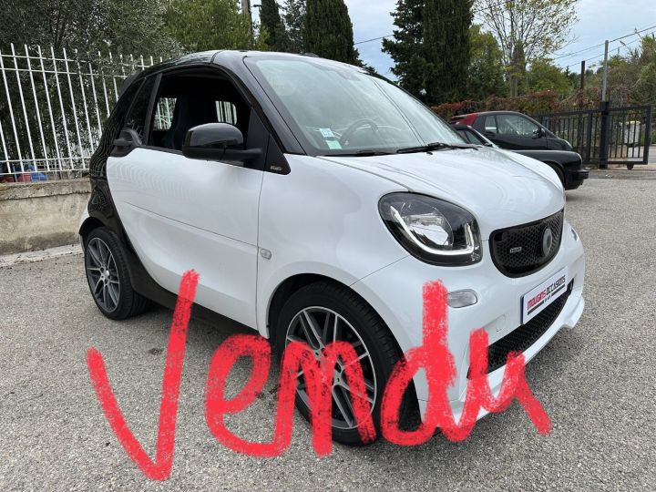 Smart Fortwo III CABRIO 0.9 BRABUS Blanc - 1