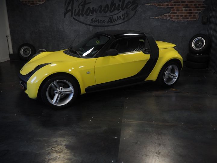 Smart Roadster jaune noir - 6