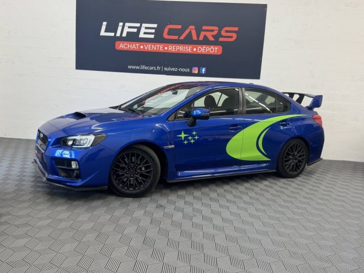 Subaru Impreza WRX STI 2.5T 300ch 2014 française Entretien complet BLEU FONCE - 3