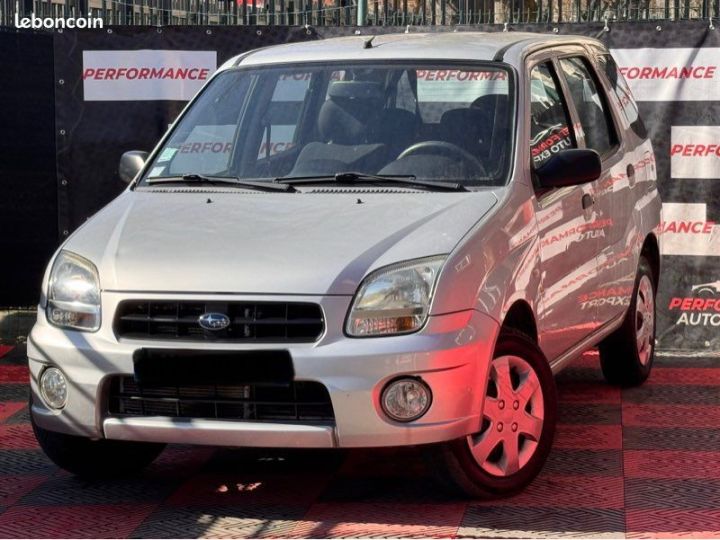 Subaru Justy G3X 1.3i année 01-2009 99.000KM Certifié Garantie 3 Mois a 2990euro Gris - 1