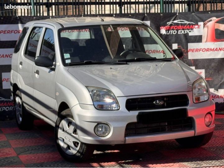 Subaru Justy G3X 1.3i année 01-2009 99.000KM Certifié Garantie 3 Mois a 2990euro Gris - 2