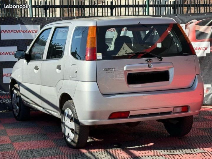 Subaru Justy G3X 1.3i année 01-2009 99.000KM Certifié Garantie 3 Mois a 2990euro Gris - 4