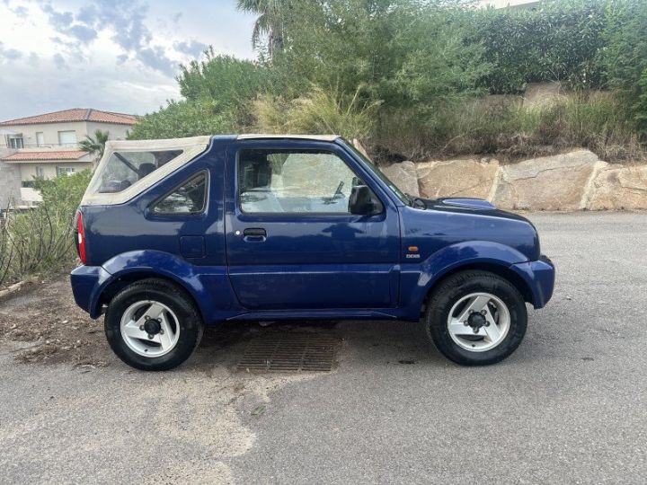 Suzuki Jimny CABRIOLET 1.5 DDIS CROISIERE BLANCHE Bleu F - 4