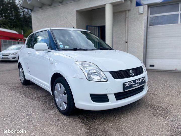 Suzuki Swift 1.3 VVT 92 GL 3P -1ere Main Blanc - 2