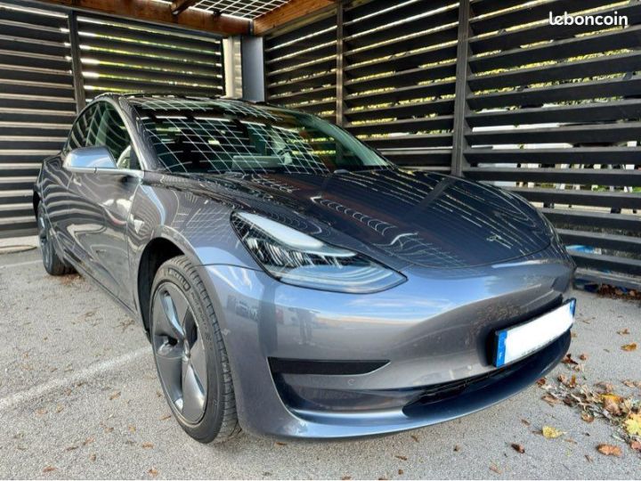 Tesla Model 3 sr+ 325 ch rwd «  1 er main » Gris - 1