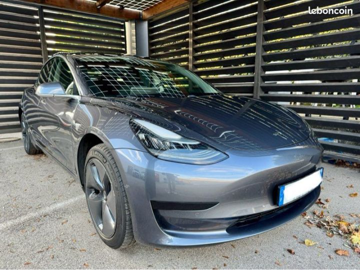 Tesla Model 3 sr+ 325 ch rwd 60 kwh Gris - 1